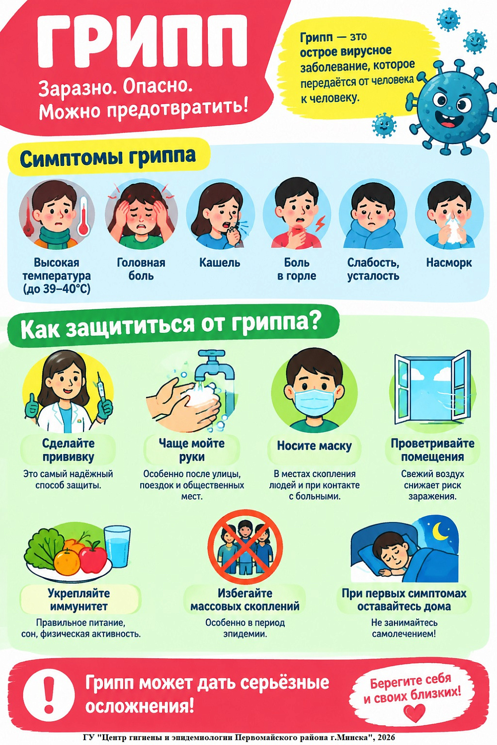 Профилактика гриппа